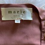 Marie Dusty Rose Studded Long Sleeve Romper Pink Photo 5