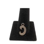 Chic Letter Silver Plated C Design Encrusted With Rhinestones Retro Pendant Photo 4