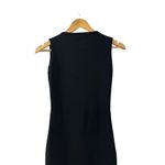 Pretty Little Thing  Dress Shape Black Crepe Eyelet Detail Midi Size 2 Women PLT Photo 9