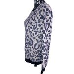 Simply Vera Leopard Sweater Cheetah Animal Print Soft Pajamas Sleep Loungewear Black Size M Photo 7