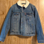 Levi's Levi’s Premium blue Sherpa Jacket Photo 0