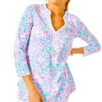 Lilly Pulitzer  Kaia Resort White Love Bug Knit Tunic Top Photo 3