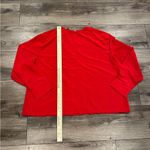 Women’s Long Sleeve Affinity Apparel Red Dress Top Blouse Size 4XL Photo 1