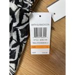 89th and Madison New Print Maxi Skirt Womens Small Black White Tribal Patchwork Photo 3