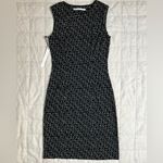 Susana Monaco Revolve X  Black & White Sleeveless Knee Length Sheath Dress-Small Photo 4