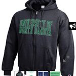 Champion University of North Dakota black zip up Photo 6