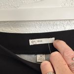 C EST. 1946 Chic Black and Salmon Striped Midi Skirt Size Medium Photo 1