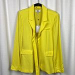 L'Academie Revolve L’academie Yellow Tie Waist The Maggy Blazer Sz.S NWT Photo 0
