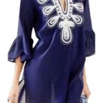 Lilly Pulitzer  True Navy Piet‎ Coverup Sz Med EUC Photo 2