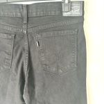 Levi's Levi’s Women’s 505 Straight Leg Jeans Black Denim Size 29 Capsule Wardrobe Basic Photo 7