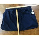 Lands' End  Women Size 26W Solid Navy Blue Swim Skort Skirt Bottom Plus New Photo 1