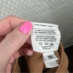 Mate the Label  Brown Thermal‎ Knit Organic Cotton Wide Leg Pants Photo 7