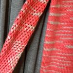 525 America  Pink Pink Open Knit Sleeve Wool Blend Crewneck Sweater Size Small Photo 8