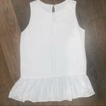 Adrienne  Sleeveless White Top Small Photo 1