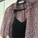 Mango  Tiered Floral Maxi Dress Photo 4