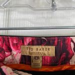 Ted Baker  Black Dress Pants Tapered Pleated Professional Office Business Large Photo 4