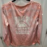 Ron Jon NWOT  womens small pink tie dye long sleeve Pensacola Beach Photo 3