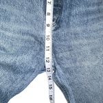 AGOLDE Blue Straight Leg Light Wash High Rise Button Fly Jeans 28 Photo 4