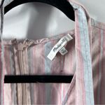 Madewell puff sleeve striped jumpsuit women’s size 12 Photo 5