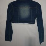 Diva Factory XS Y2K Jean Crop Jacket Blue Photo 1