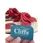 Cliffs By White Mountain Womens Red Floral Slip Photo 4