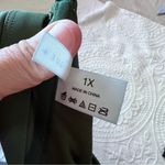 Boutique + ‎ By Jessica Milagros Plus Size Bikini top Green Photo 3