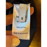 Monse‎ Shirt Women Small Black Cotton City Harvest NYC Spring Runway 23 Tee Photo 6