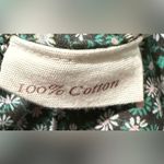 Alix of Bohemia Annabel Moonflower Green Floral Bell Sleeve Shirt Sz Large $420 Size M Photo 9