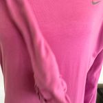 Nike  Fuchsia Long Sleeve Hoodie Photo 5