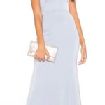 Lovers + Friends  NWT Pelagic Strapless Maxi Dress Gown in Baby Blue‎ Size XS Photo 0