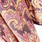 Soft Surroundings Suede Multicolored Long Sleeves Lined Tapestry Jacket Medium Photo 6