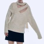 ZARA alpaca blend sweater w/ scarf Photo 0