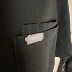 FIGS  Black Scrub Top with Pocket Photo 1