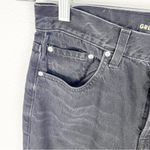 GRLFRND The Lauren Black Super Loose Wide Leg High Rise Button Fly Jeans Size 26 Photo 8