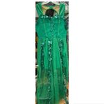 Batman Poison Ivy Green Leaves Lace Up Costume Dress Size XL Photo 2