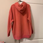 Nike  Mini Swoosh Oversized Plush Hoodie in Archaeo Pink Photo 11