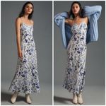 💕FAVORITE DAUGHTER💕 The Favorite Dress ~ Blue White Floral Print Medium M NWT Photo 2