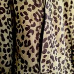 BeachLunchLounge Dasha Leopard Print Bomber Jacket NWT Photo 7