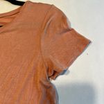 Halogen T-Shirt Top Rounded Hem Short Sleeve Casual Everyday XS Photo 4