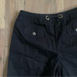Kate Hill Black Casual Cotton shorts Size 4 Photo 3