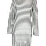 Thomas Sires Winthrop striped sweatshirt dress Sz M Size M Photo 2