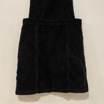 Topshop Black Corduroy Pinafore Overall Dress Size US 6 UK 10 EUR 38 Photo 4