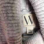 Worthington Turtleneck Knit Sweater Long Sleeve Light Gray Size XXL EUC Photo 7