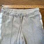 Lou & grey Gray Wide Leg Lounge Pants M Cozy Fleece Side Stripe Pockets Photo 8