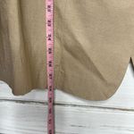 Jessica London Linen Blend Blazer Jacket Tan Plus Size 20 Petite Photo 7