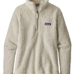 Patagonia Womens White Los Gatos 1/4-Zip Fleece Photo 0