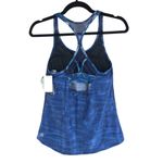 TYR Maui Taylor Tank Top Tankini Medium Support UPF 50+ Blue S 4/6 Photo 3