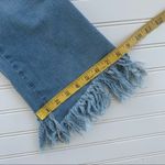 FOR THE REPUBLIC  Denim Frayed Ankle Jeans Photo 12