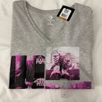 Converse Gray V-Neck Shirt Photo 3