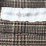 Liz Claiborne  Vintage Trousers Womens 8P Petites Brown Plaid Office Casual Pants Photo 4